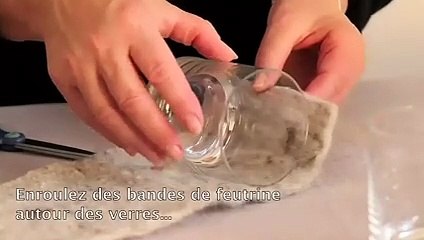 Un centre de table cocooning de style chalet