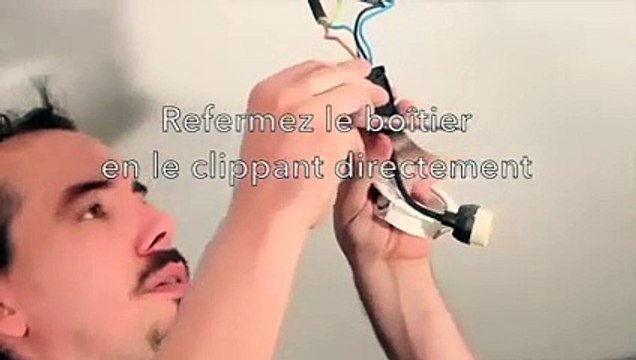 Brico : installer des spots au plafond