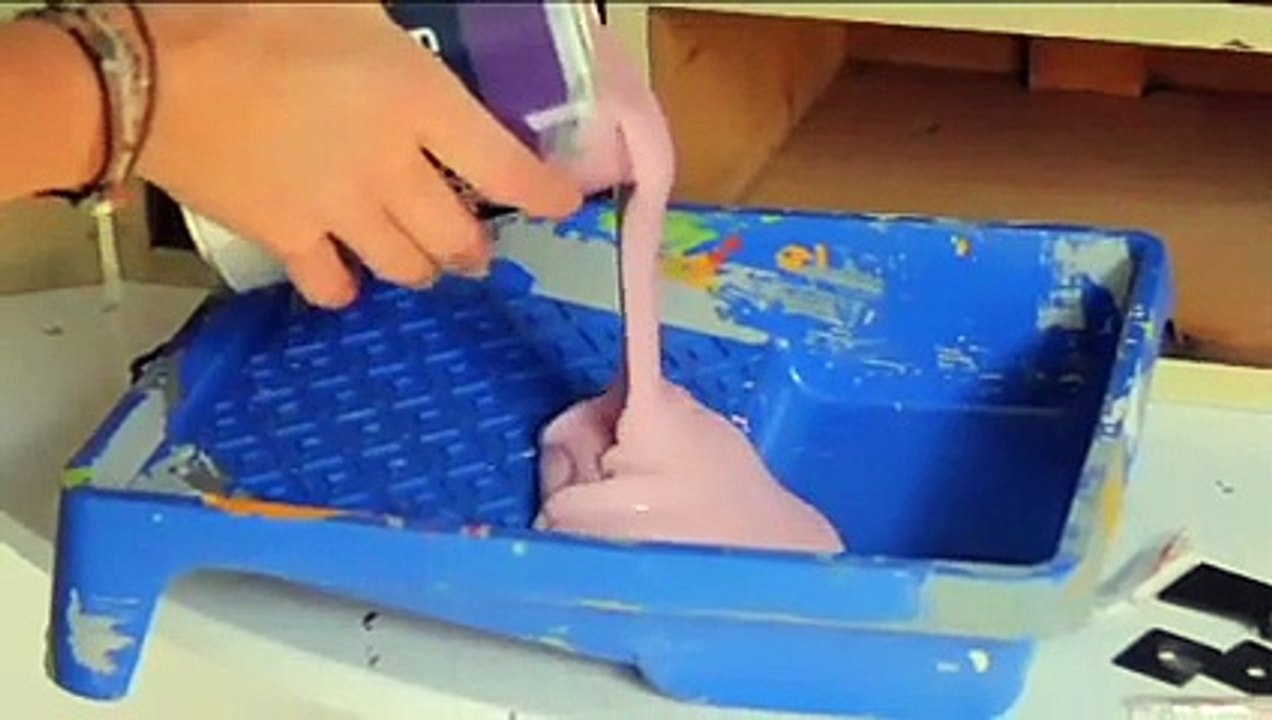 Relooker un vieux meuble de cuisine avec de la peinture ardoise