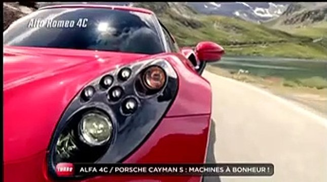 Essai : Alfa Romeo 4C (Emission Turbo du 29/06/2014)