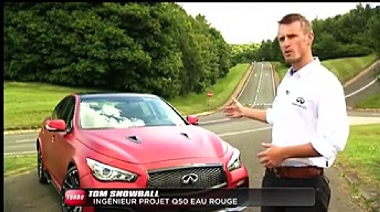 Essai : Infiniti Q50 Eau Rouge (Emission Turbo du 31/08/2014)