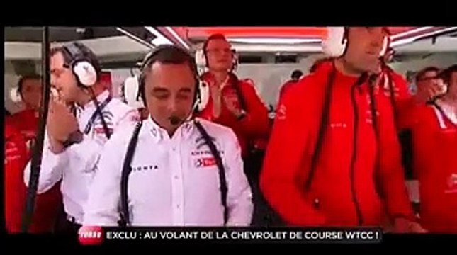 Sport Auto : à bord de la Chevrolet Cruze WTCC (Emission Turbo du 15/06/2014)