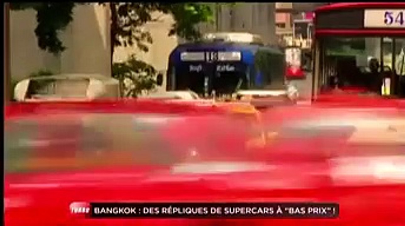 Insolite : des copies de supercars à Bangkok (Emission Turbo du 06/07/2014)