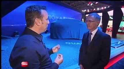 Mondial Auto Paris 2014 : la génèse du Peugeot Quartz Concept (Emission Turbo du 05/10/2014)