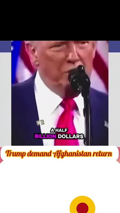 Trump demand afghan return