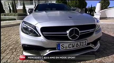 Essai : Mercedes C 63 S AMG (Emission Turbo du 22/03/2015)