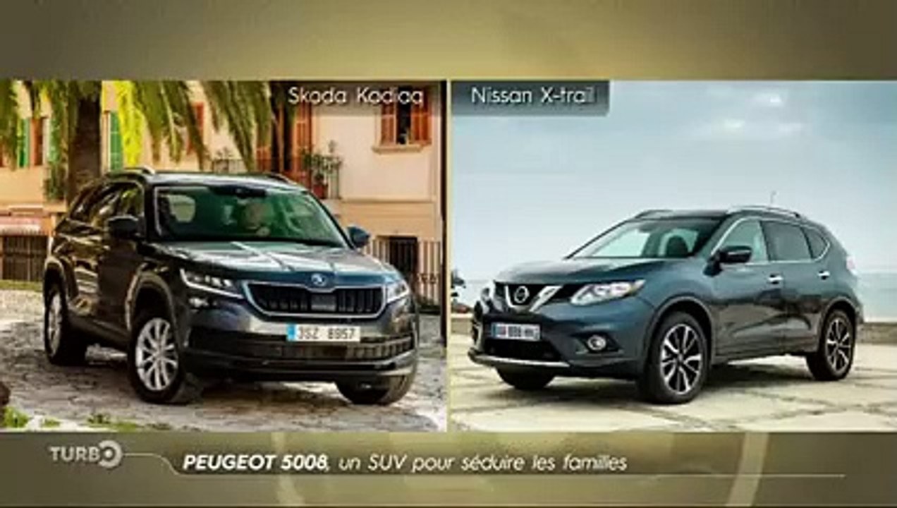 Peugeot 5008, un SUV pour séduire les famiiles - Emission TURBO du 19/02/2017