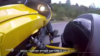 Can-Am Spyder Daytona S : que du fun - Emission TURBO du 30/04/2017