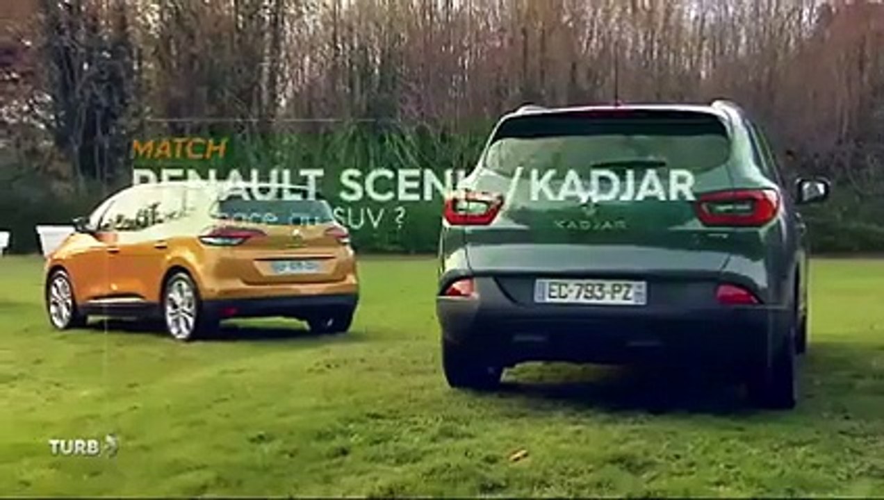 Renault Scenic / Kadjar : le match Monospace / SUV - Emission TURBO du 28/05/2017