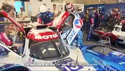 La Vaillante aux 24H du Mans : de la BD à la réalité - Emission TURBO du 25/06/2017
