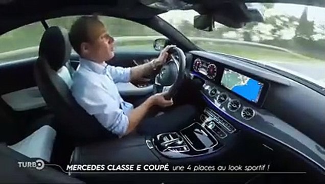 Mercedes Classe E Coupé, une 4 places au look sportif - Emission TURBO du 26/03/2017