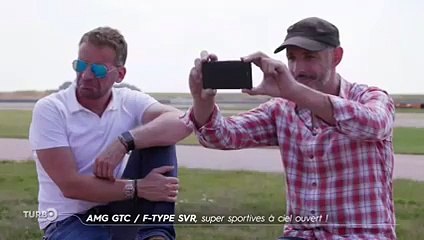 AMG GT C / F-Type SVR, super sportires à ciel ouvert - Emission TURBO du 19/11/2017