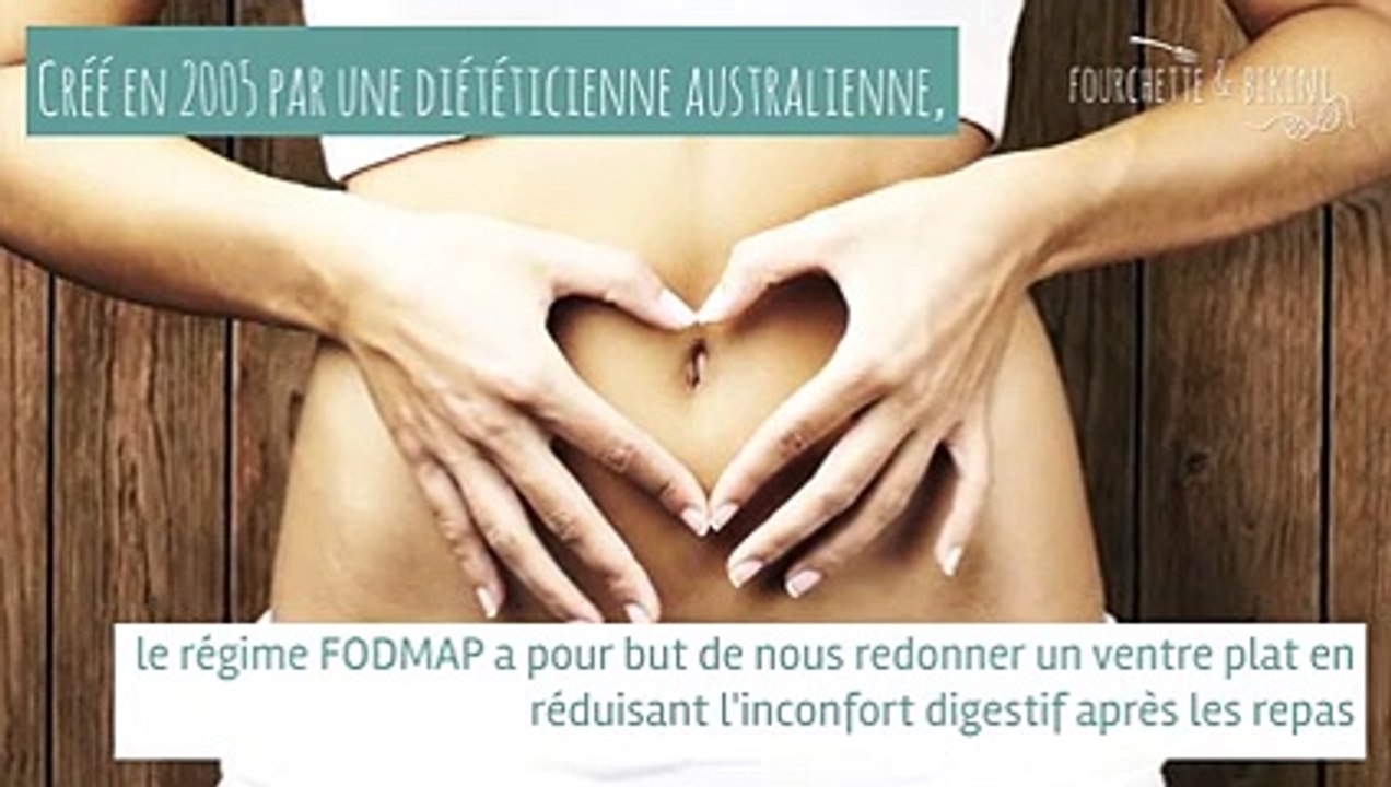 Pour un ventre plat le régime FODMAP
