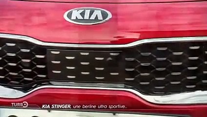 Kia Stinger, une berline ultra sportive - Emission TURBO du 08/10/2017
