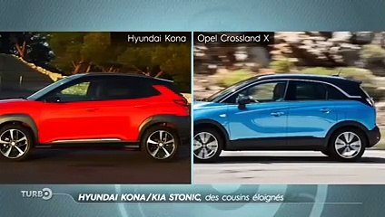 Hyundai Kona / Kia Stonic, des cousins éloignés - Emission TURBO du 12/11/2017