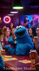 Cookie Monster’s Night Out: Fun, Friends, and Drinks!