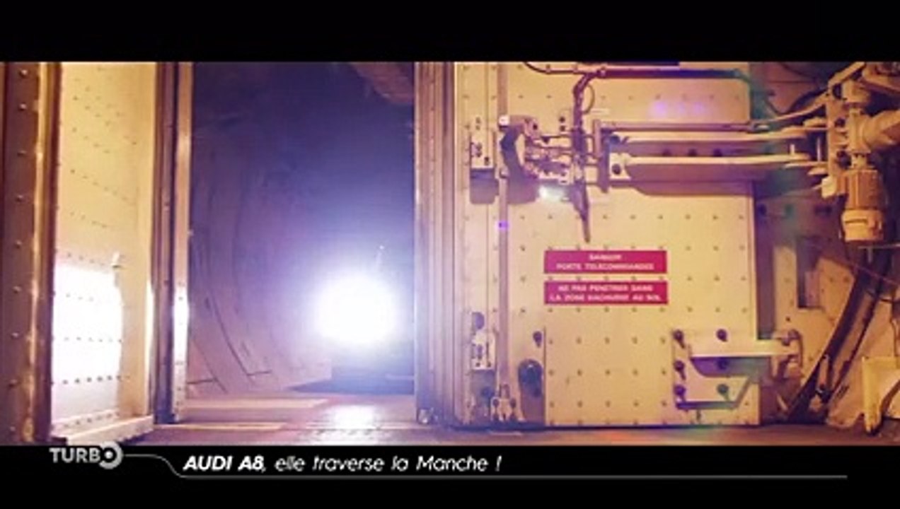Audi A8, elle traverse la manche - Emission TURBO du 28/01/2018