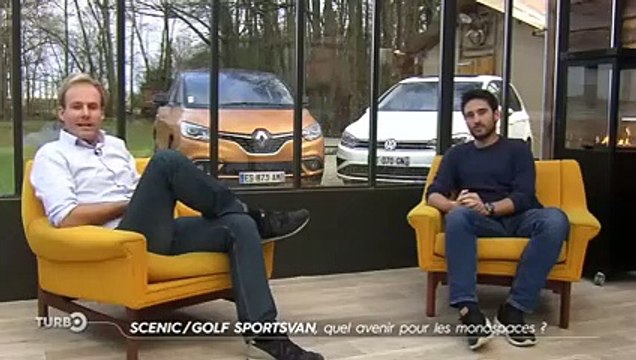 Scenic / Golf Sportvan, quel avenir pour les monospaces ? Emission TURBO du 25/02/2018
