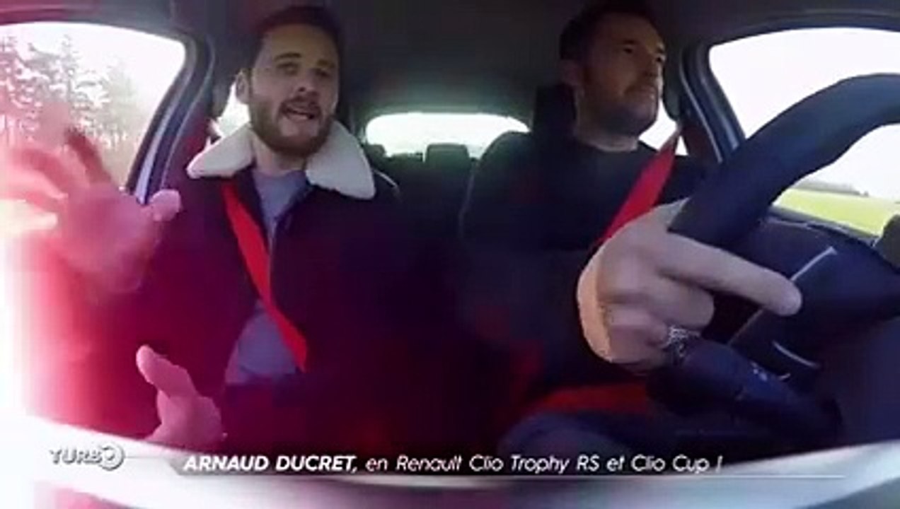 Arnaud Ducret en Renault Clio Trophy RS et Clio Cup - Emission TURBO du 01/04/2018