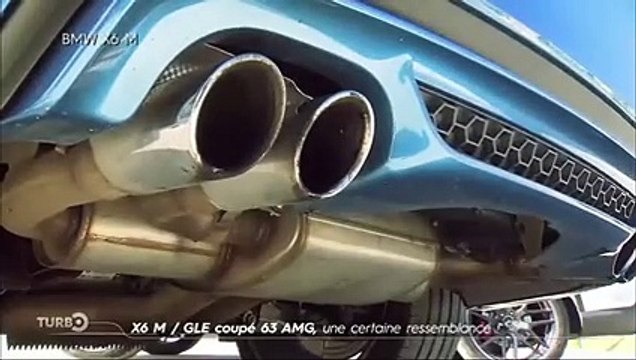 Comparatif : BMW X6 M vs. Mercedes GLE Coupé 63 AMG (Emission Turbo du 10/01/2016)