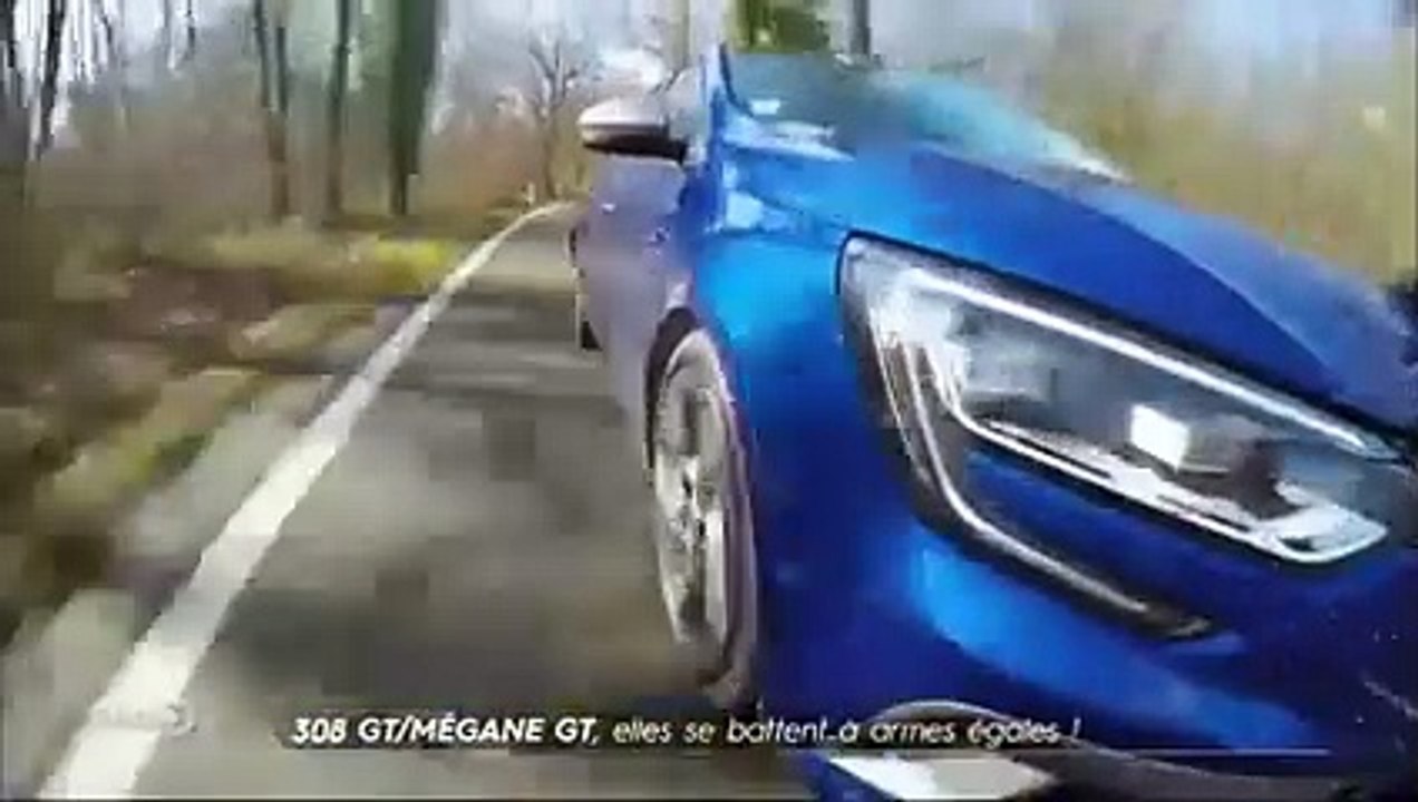 Comparatif : Peugeot 308 GT vs. Renault Mégane 4 GT (Emission Turbo du 13/03/2016)