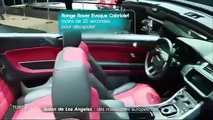 Evènement : Salon Los Angeles 2015 (Emission Turbo du 22/11/2015)