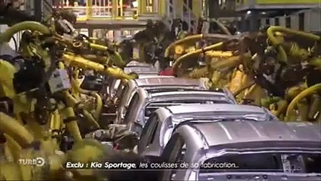 Kia Sportage 4 : les coulisses de sa fabrication (Emission Turbo du 24/01/2016)