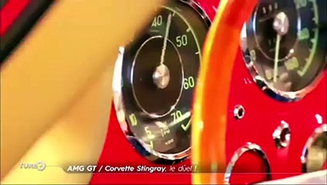Essai Comparatif : Corvette Stringray vs. Mercedes AMG GT (Turbo du 06/09/2015)