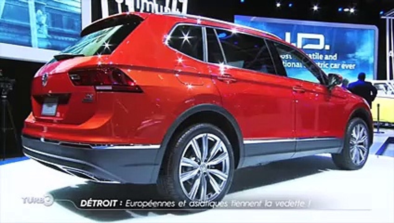 Salon de Détroit, européeenes et asiatiques tiennent la vedette - Emission TURBO du 15/01/2017