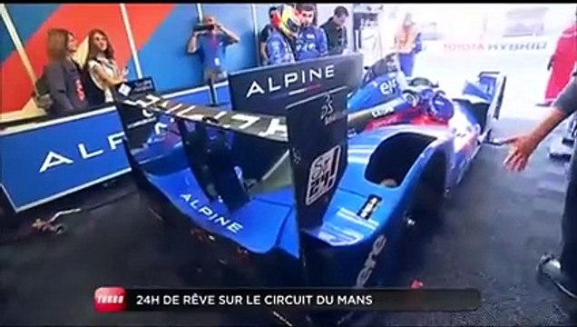 Reportage : une journée de rêve aux 24h du Mans (Emission Turbo du 21/06/2015)