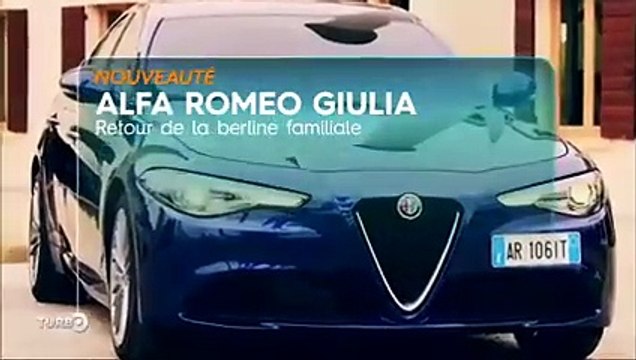 Essai : Alfa Romeo Giulia (Emission Turbo du 22/05/2016)