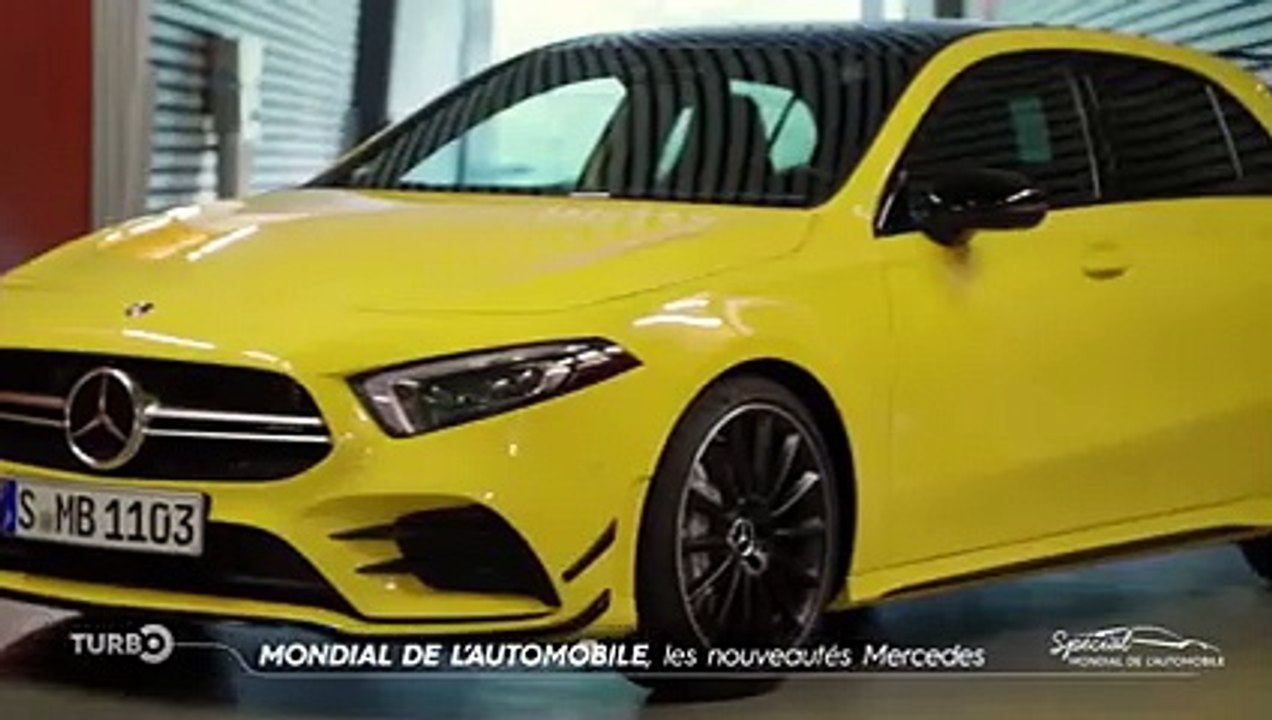 Mondial de l'automobile, les nouveautés Mercedes - Extrait TURBO 07/10/2018