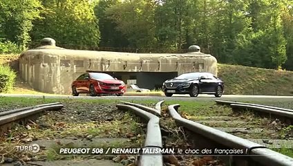 Peugeot 508 / Renault Talisman, le choc des françaises - Extrait TURBO du 04/11/2018