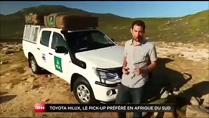 Insolite : l'Afrique du Sud en Toyota Hilux (Emission Turbo du 10/05/2015)