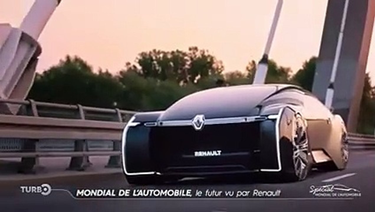 Mondial de l'automobile, le futur vu par Renault - Extrait TURBO 07/10/2018