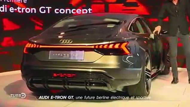 Audi e-tron GT, une future berline électrique et sportive - Extrait TURBO du 16/12/2018