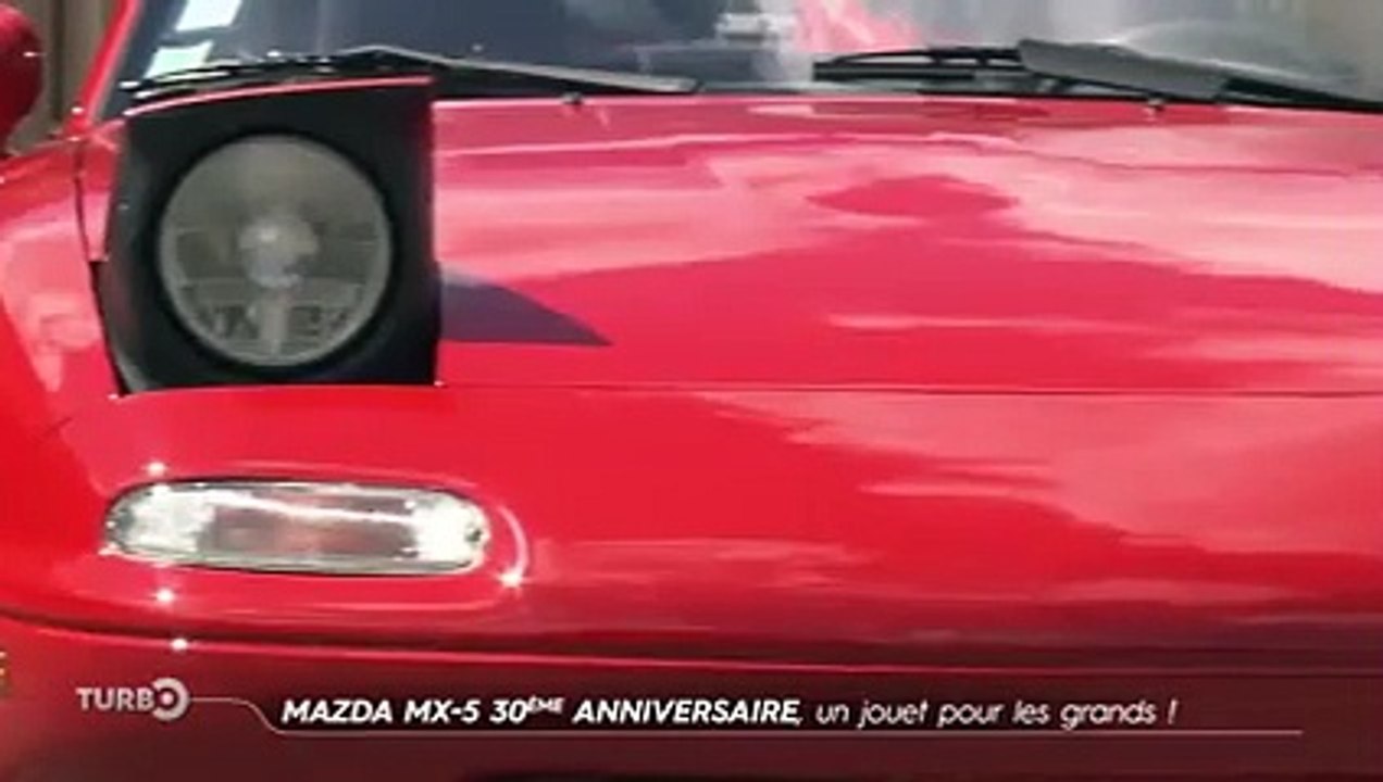 Mazda MX-5 30ème anniversaire, un jouet pour les grands - Extrait TURBO du 22/09/2019