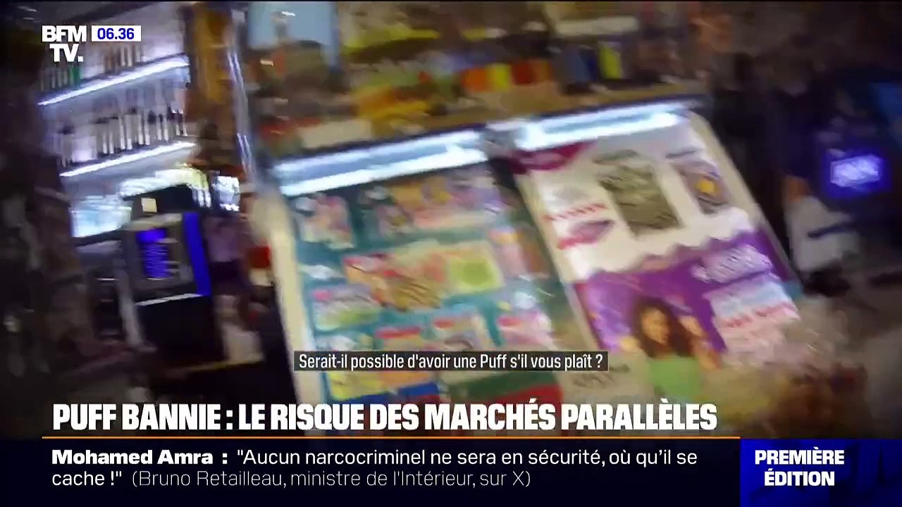 Cigarettes électroniques jetables: l'interdiction des "puffs" entre en vigueur mais les marchés parallèles inquiètent