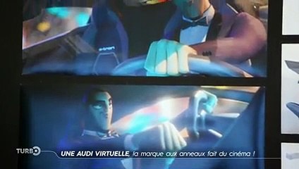 Une Audi virtuelle, la marque aux anneaux fait du cinéma - Reportage TURBO du 15/12/2019