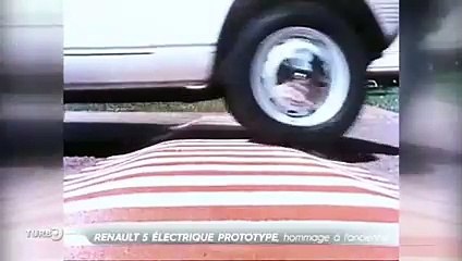 Renault 5 électrique prototype, hommage à l'ancienne - Reportage TURBO du 14/02/2021