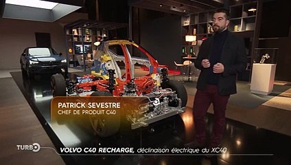 Volvo C40 Recharge, déclinaison électrique du XC40 - Essai TURBO du 07/11/2021