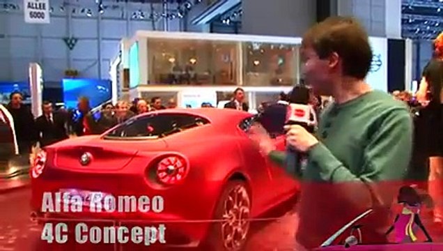 Salon Genève 2011 : Alfa Romeo 4C Concept