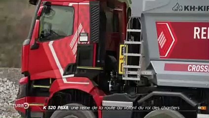 Essai K520 P8x8, une reine de la route au volant du roi des chantiers