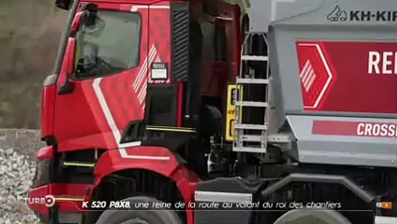 Essai K520 P8x8, une reine de la route au volant du roi des chantiers
