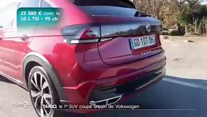 Taigo, 1er SUV coupé urbain de Volkswagen - Essai TURBO du 16/01/2021
