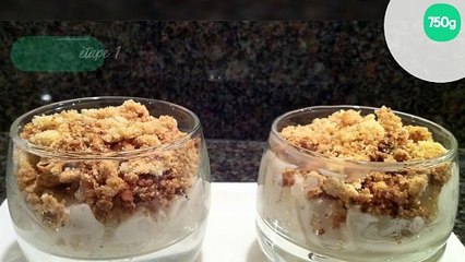 Crumbles au roquefort et aux poires
