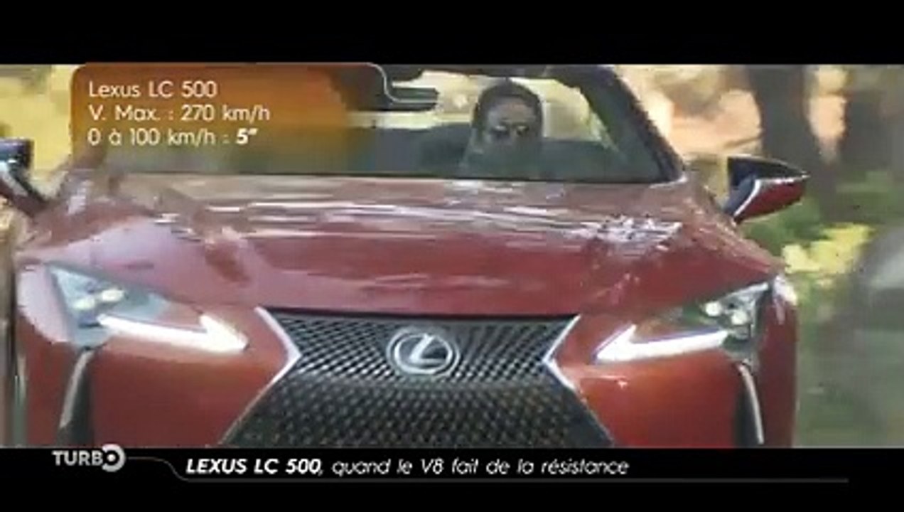 Lexus LC 500, quand le V8 fait de la résistance - Essai TURBO du 27/11/2022
