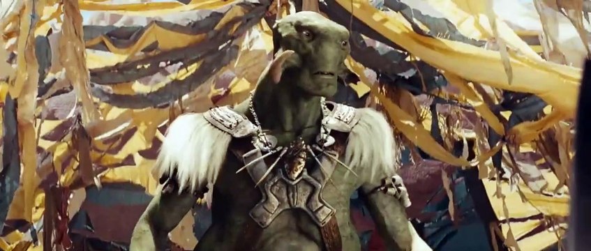 John Carter (2012) john fights in the arena _ white apes fighting scene