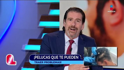 Intentó pasar droga en una peluca