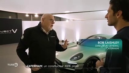 Extrait émission : Essai Caterham Project V